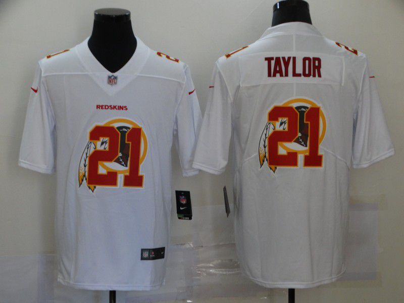 Men Washington Redskins 21 Taylor White shadow 2020 NFL Nike Jerseys
